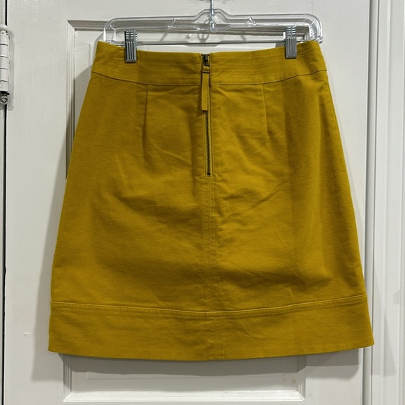 Boden Dorchester skirt in Mustard - NWT - size 4 - Picture 3 of 6